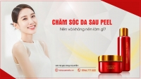 Hướng dẫn các bước chăm sóc da sau peel