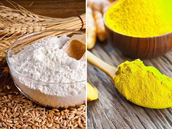 Tư vấn chuẩn bị nguyên liệu làm mặt nạ tinh bột nghệ