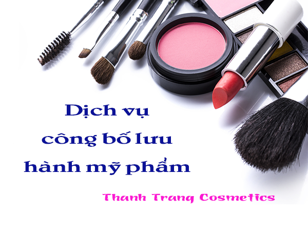 Dịch vụ công bố lưu hành mỹ phẩm nhanh chóng