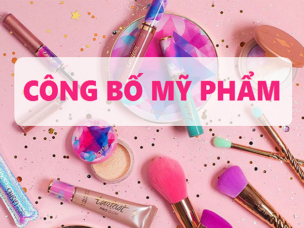 Công bố mỹ phẩm sản xuất trong nước
