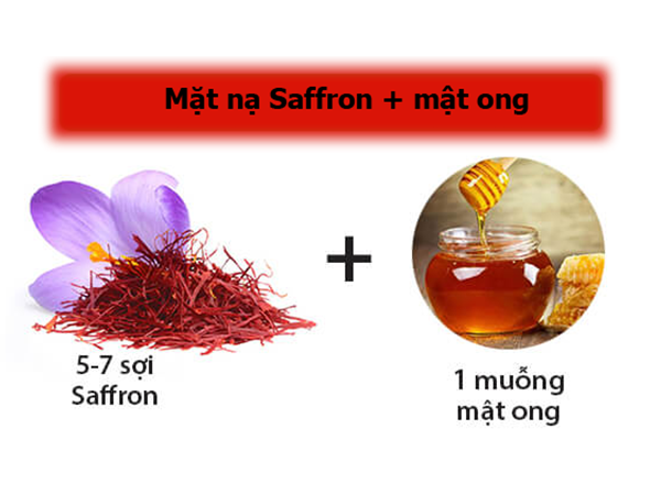 Làm mặt nạ từ nhụy hoa nghệ tây như thế nào?