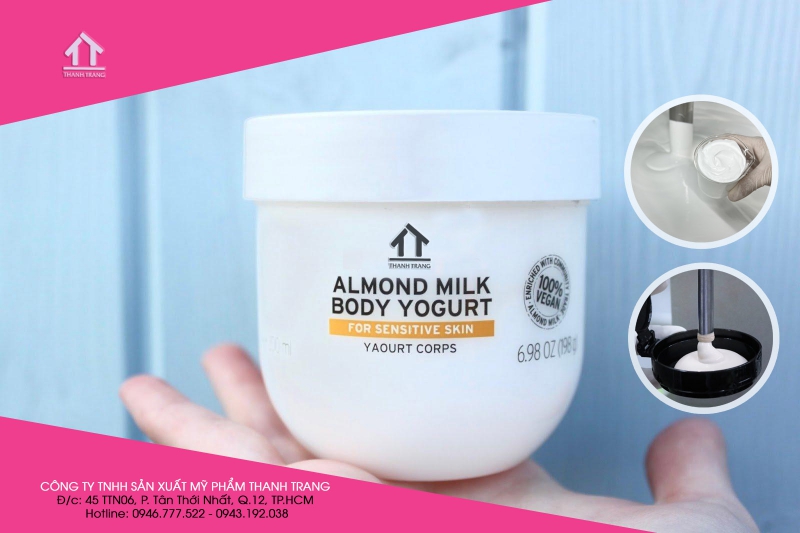 Gia công kem body yogurt